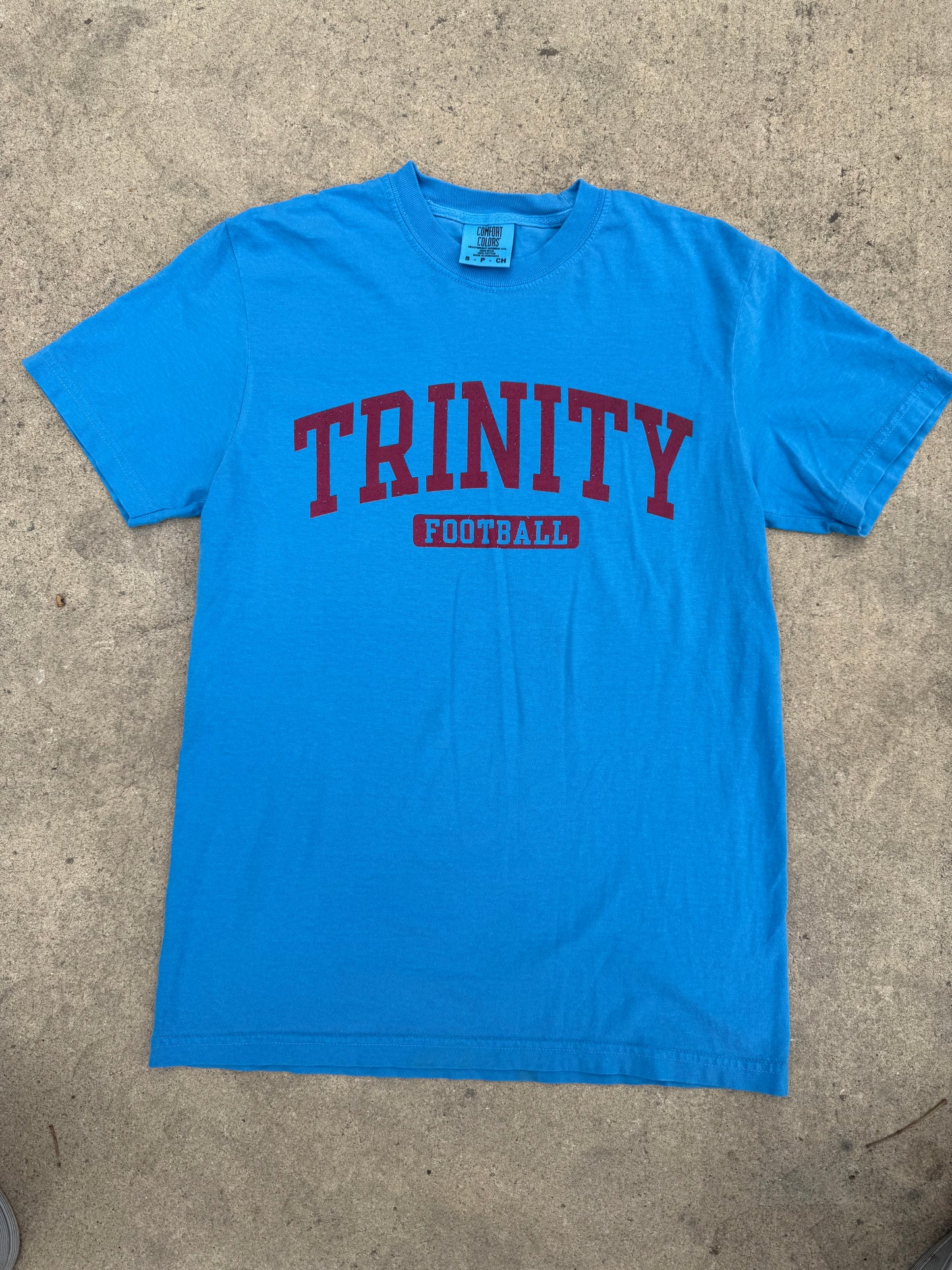 Trendy Blue Trinity Tee