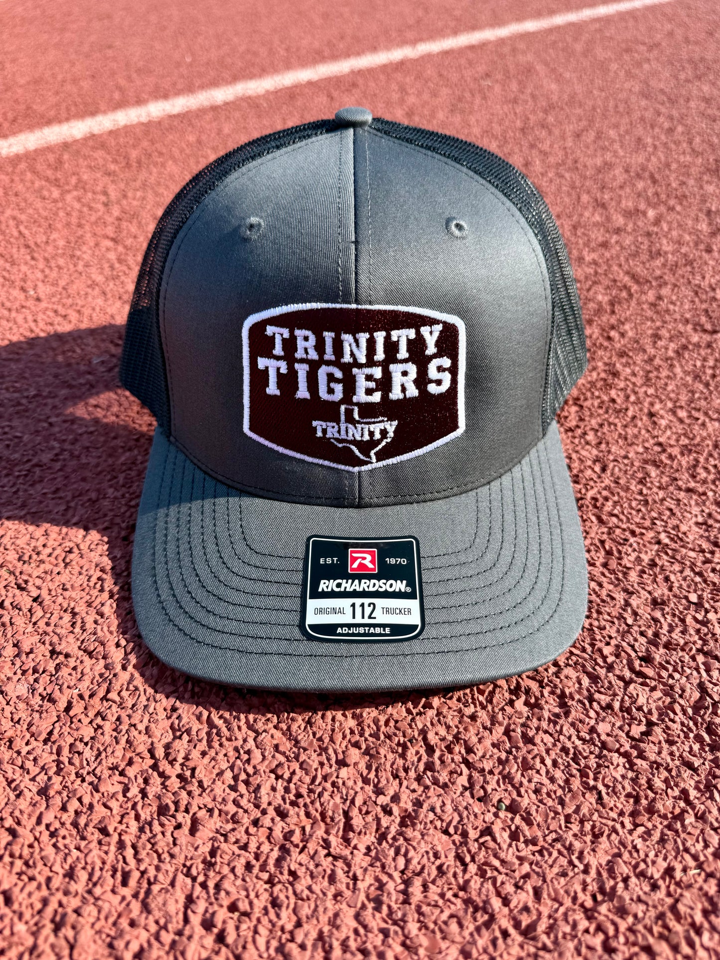Trinity Hat - Charcoal/Black Richardson 112