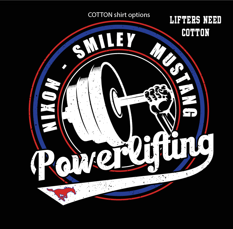 2026 NS Powerlifting COTTON option - Lifters require cotton