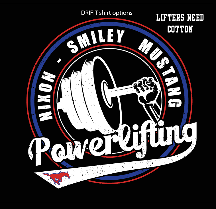 2026 NS Powerlifting DRIFIT option - for Fans or optional shirt for lifters