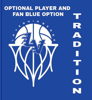 2025 LV Basketball BLUE FAN & OPTIONAL PLAYER