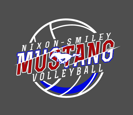 2024 Mustang Volleyball Crewneck Sweatshirt and Blanket