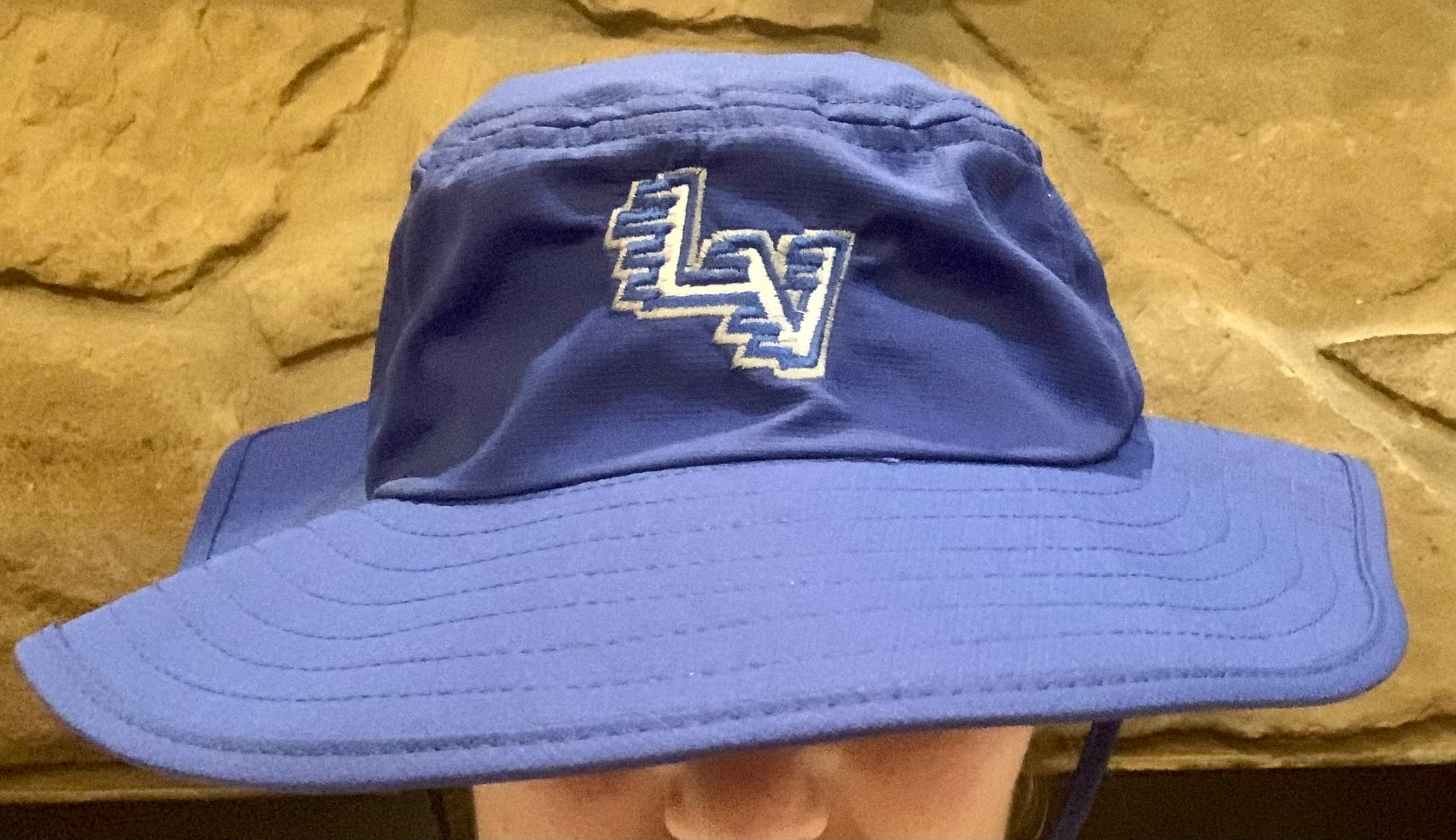Blue LV Bucket Hat – AC's Custom Tees