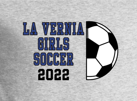2022 Lady Bear Soccer Gray Fan Shirt